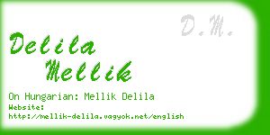 delila mellik business card